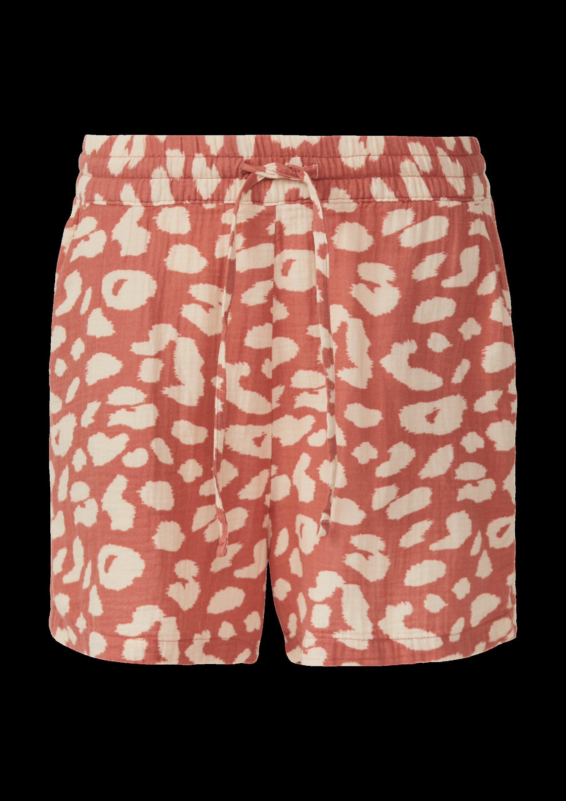 Shorts aus Musselin
