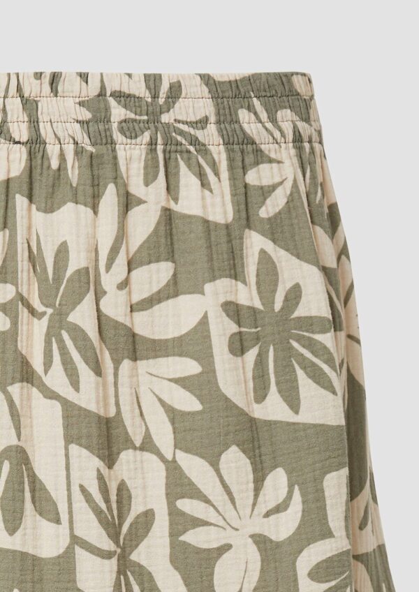 Musselin-Rock mit Volant