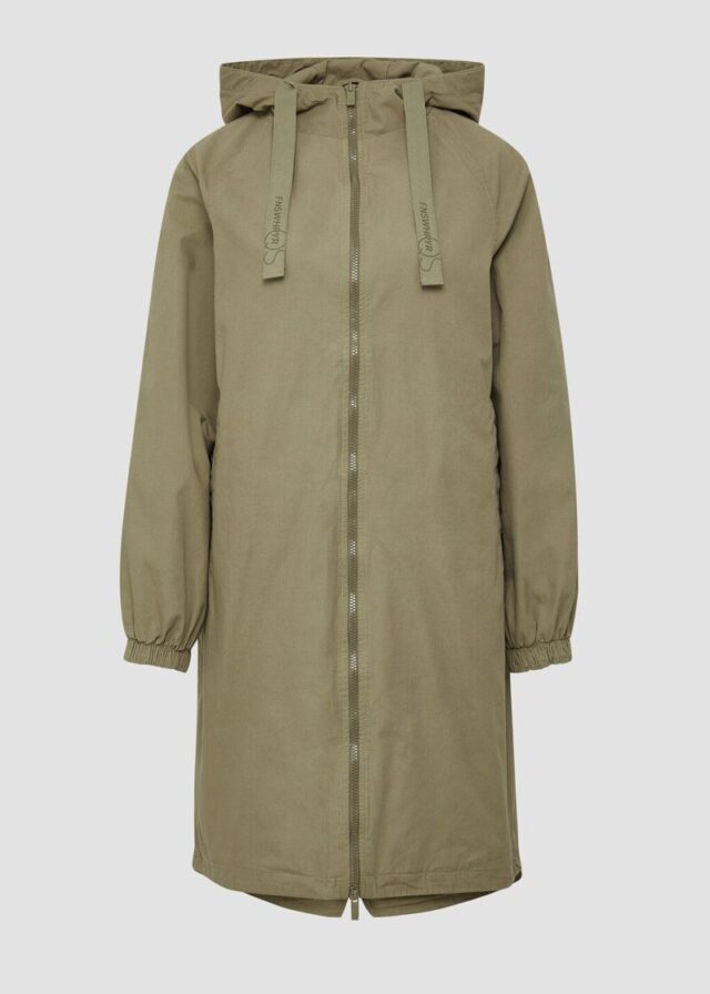 Schlichter Parka aus Baumwolle