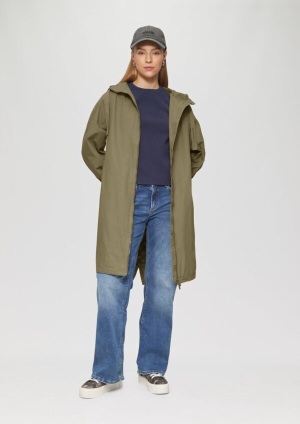 Schlichter Parka aus Baumwolle