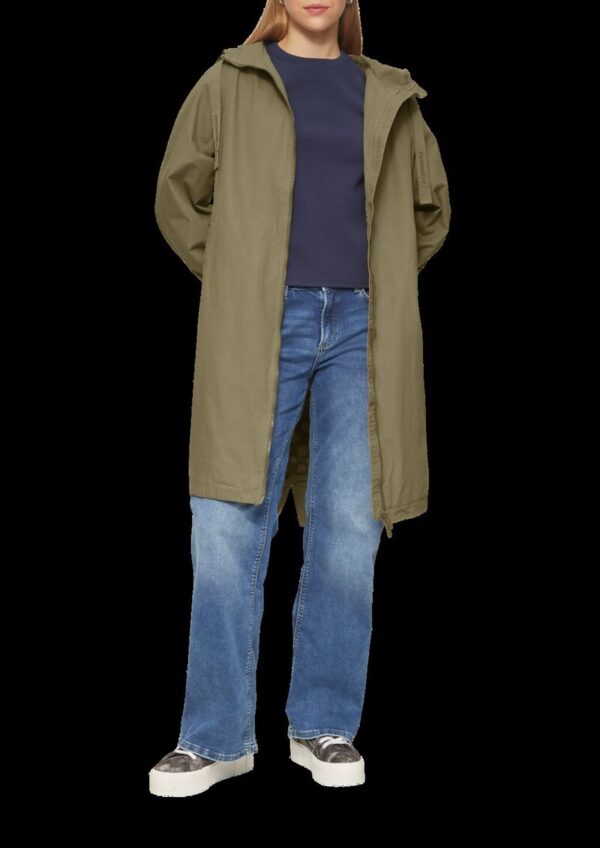 Schlichter Parka aus Baumwolle