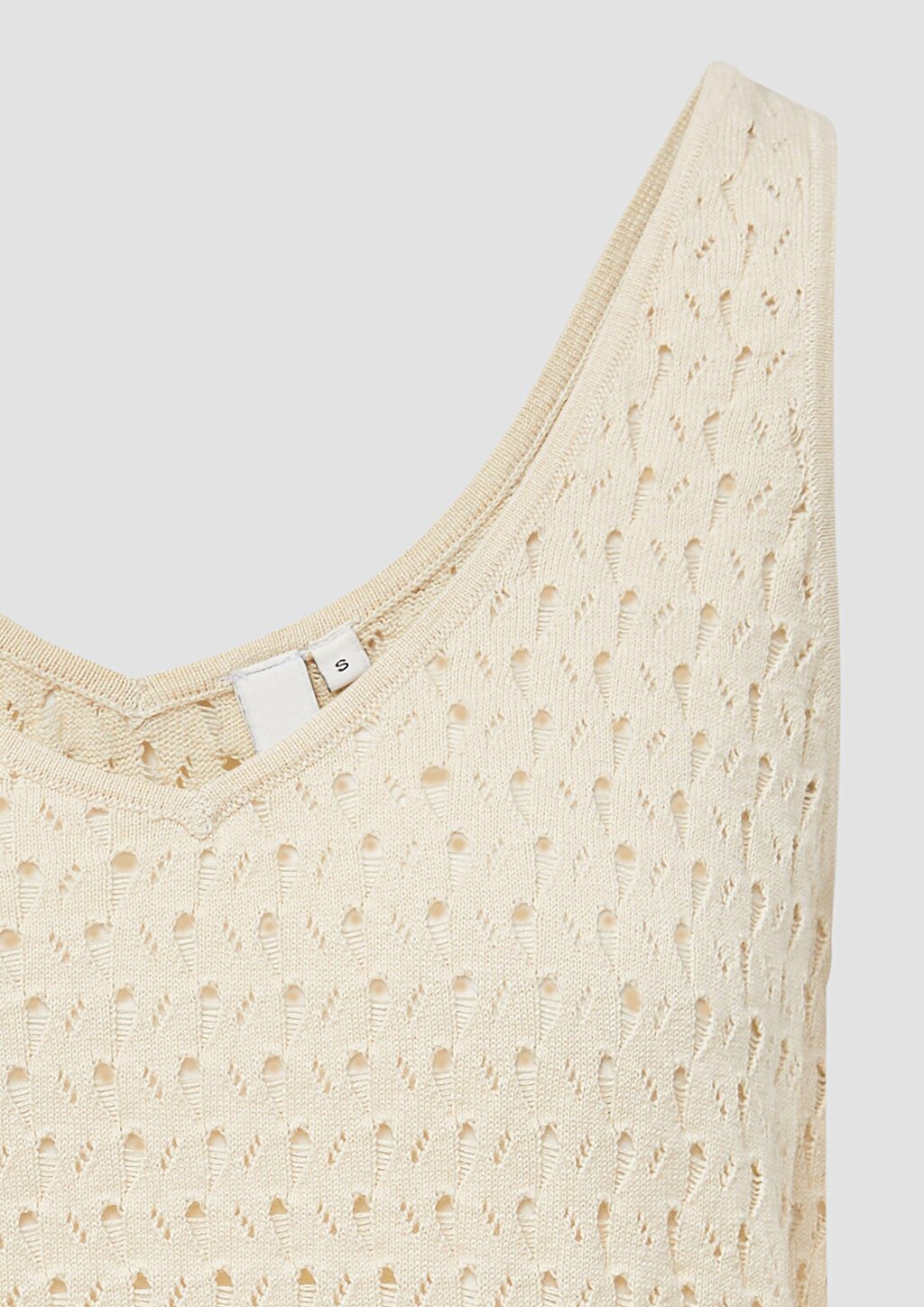 Stricktop mit Ajourmuster