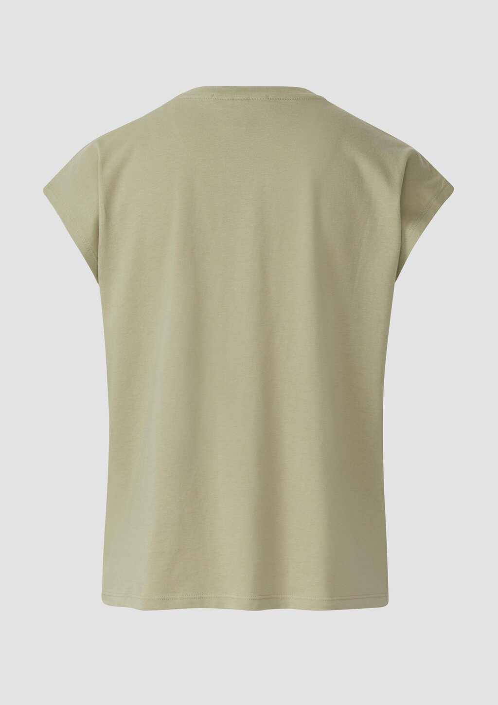 T-Shirt mit leicht überschnittenen Schultern