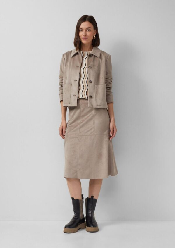 Leichter Feinstrick-Pullover im Relaxed Fit mit Wellenstrukturmuster