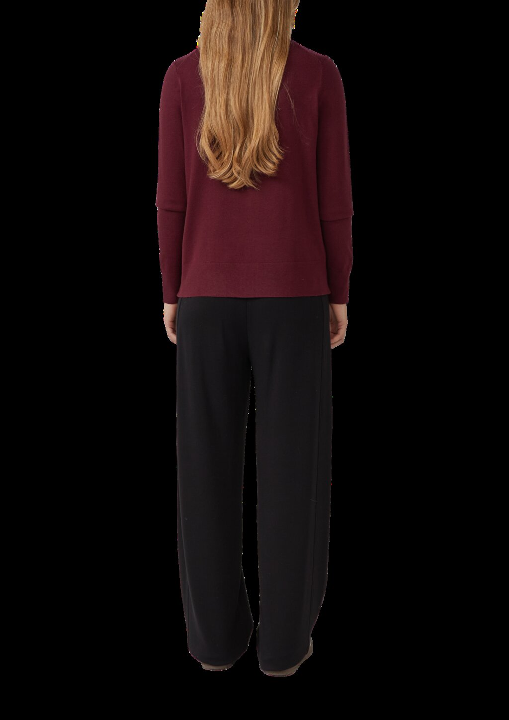 Feinstrickpullover aus Viskosemix mit Rollkragen