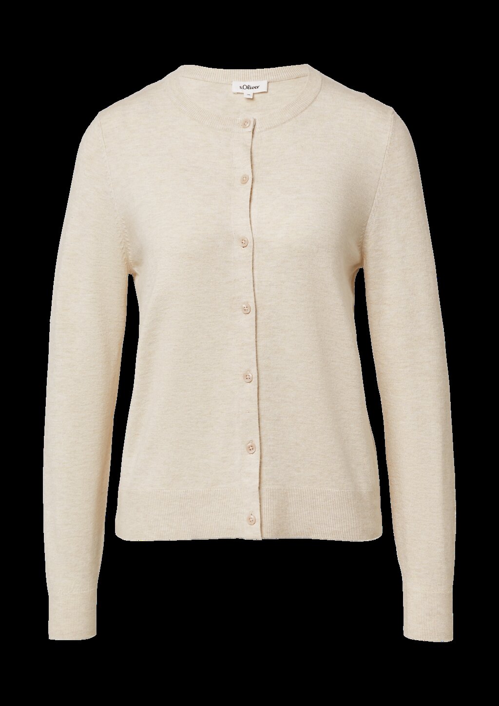 Feinstrickcardigan aus Viskosemix