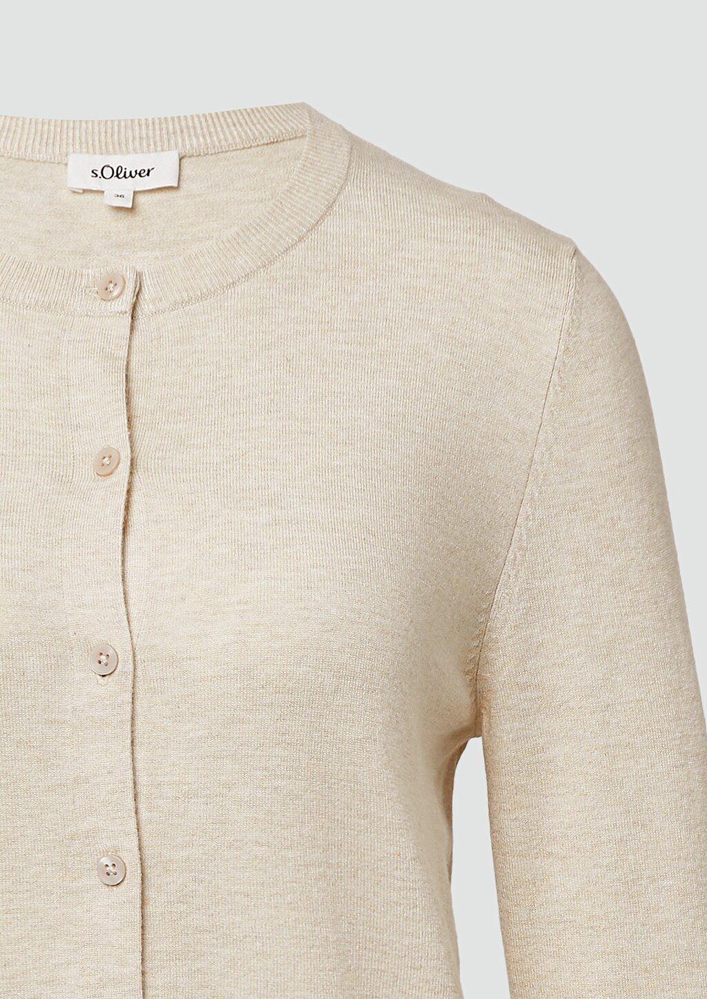 Feinstrickcardigan aus Viskosemix