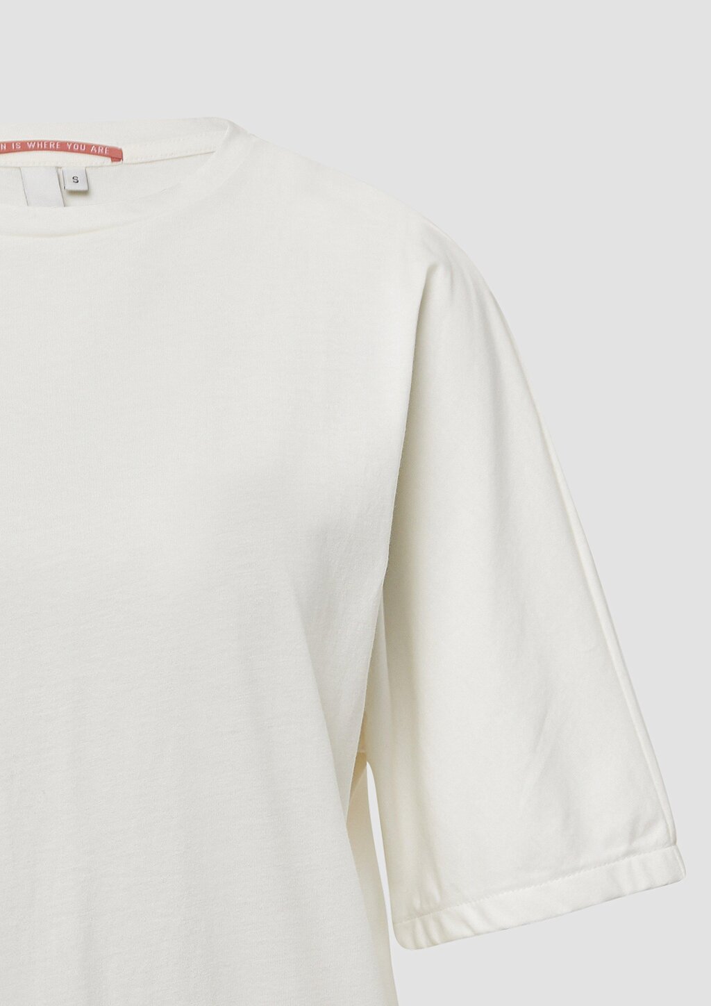 Loose Fit T-Shirt mit Gummibund an den Ärmeln