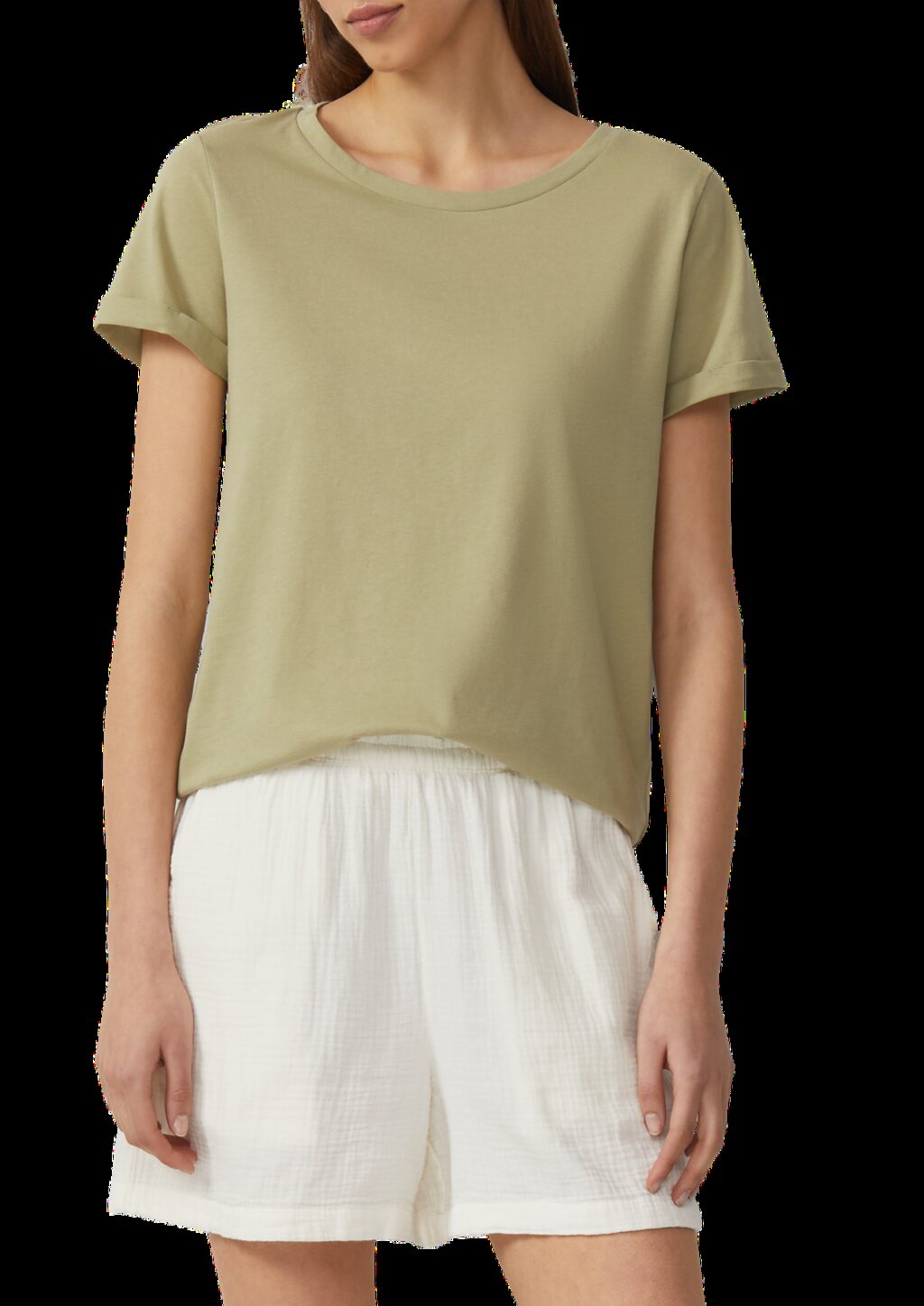 Jerseyshirt mit Crew Neck