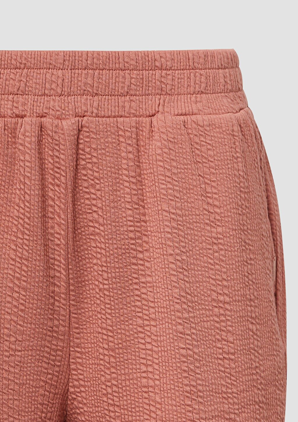 Strukturierte Jersey-Shorts