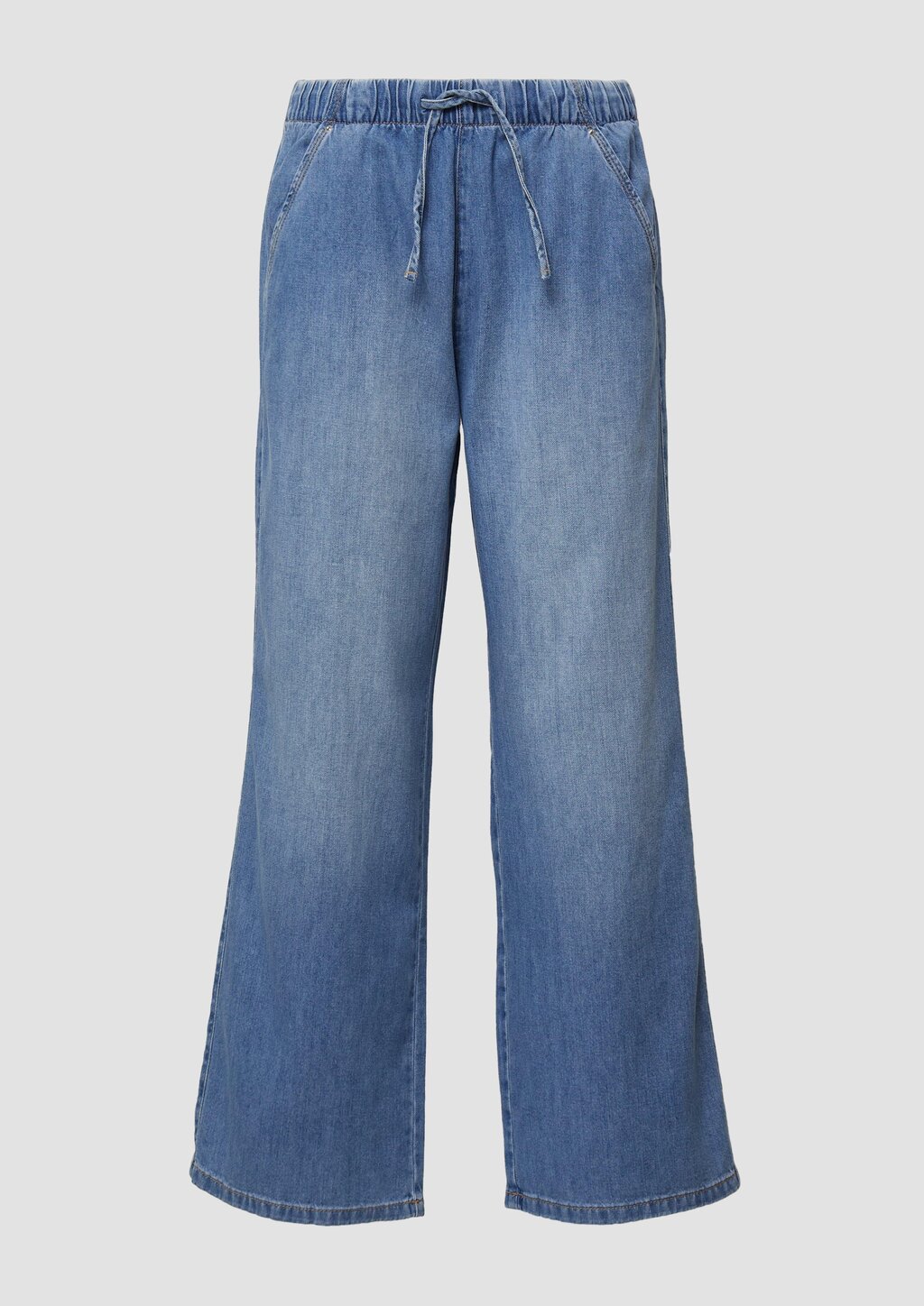 Jeans / Comfort Fit / Mid Rise / Wide Leg / Sommerdenim | QS x Sarah & Tini