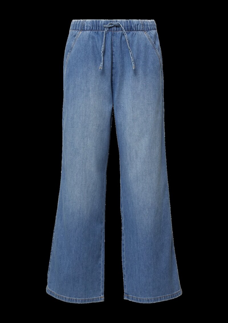 Jeans / Comfort Fit / Mid Rise / Wide Leg / Sommerdenim | QS x Sarah & Tini