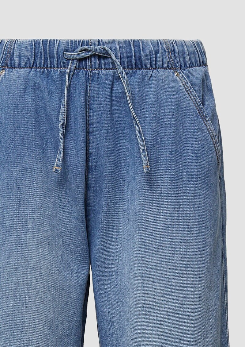 Jeans / Comfort Fit / Mid Rise / Wide Leg / Sommerdenim | QS x Sarah & Tini