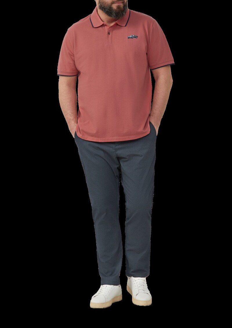 Poloshirt aus Piqué mit Stickerei und Ford®-Artwork