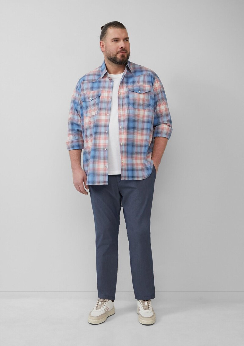 Phoenix: Strukturierte Chino mit Elastikbund