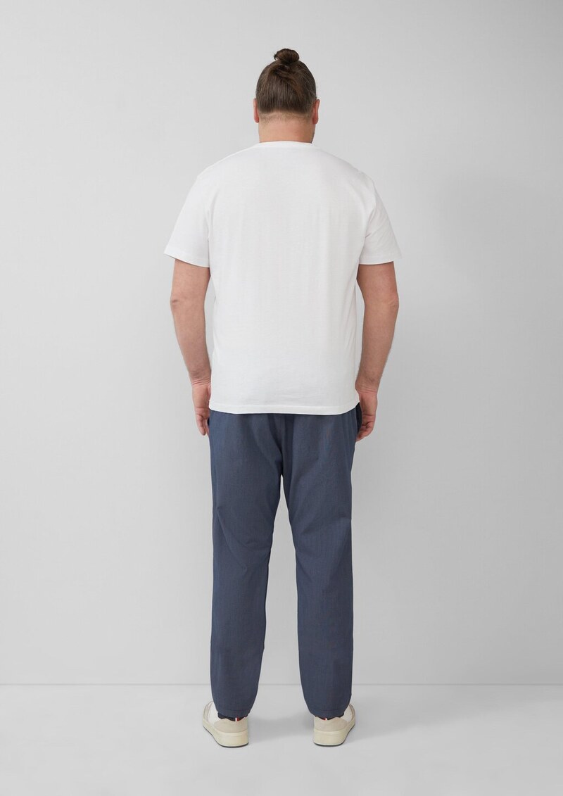 Phoenix: Strukturierte Chino mit Elastikbund