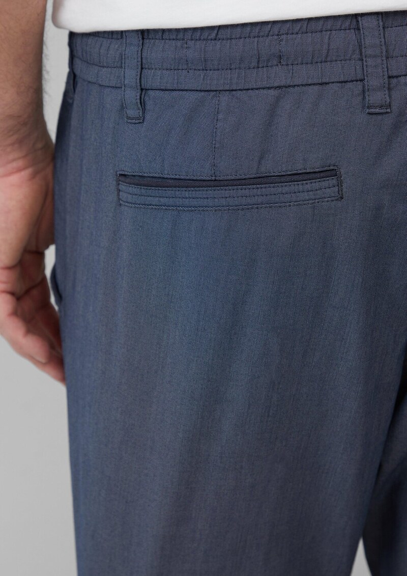 Phoenix: Strukturierte Chino mit Elastikbund