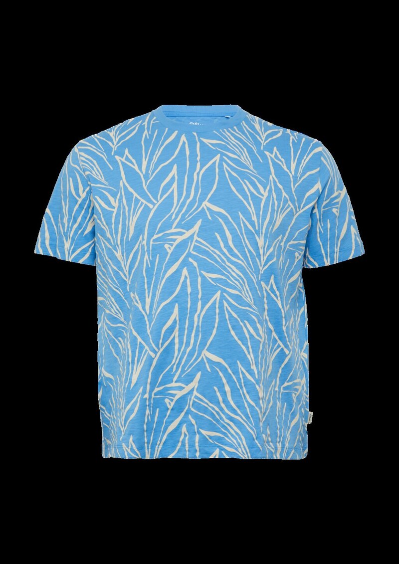 Baumwoll-T-Shirt mit All-over-Print