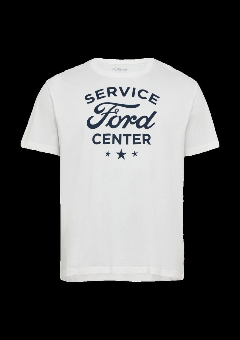 Baumwoll-T-Shirt mit Ford®-Print