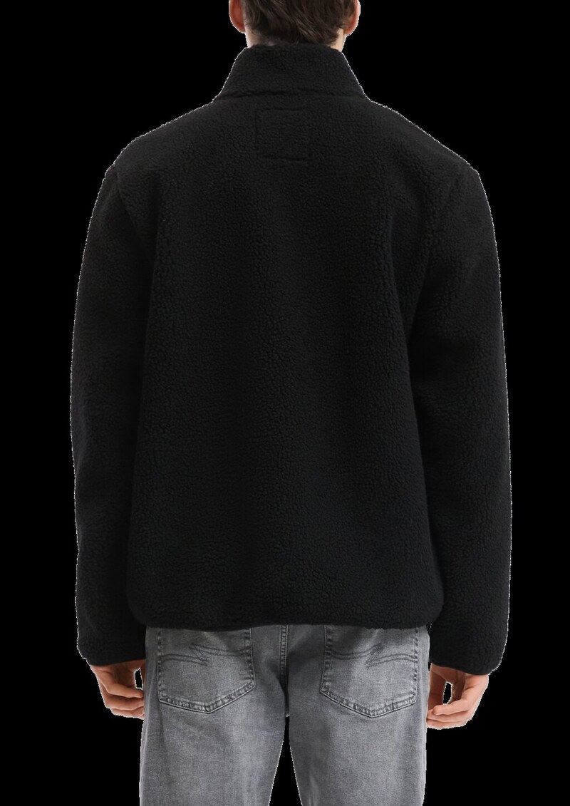 Teddyjacke mit Brusttasche