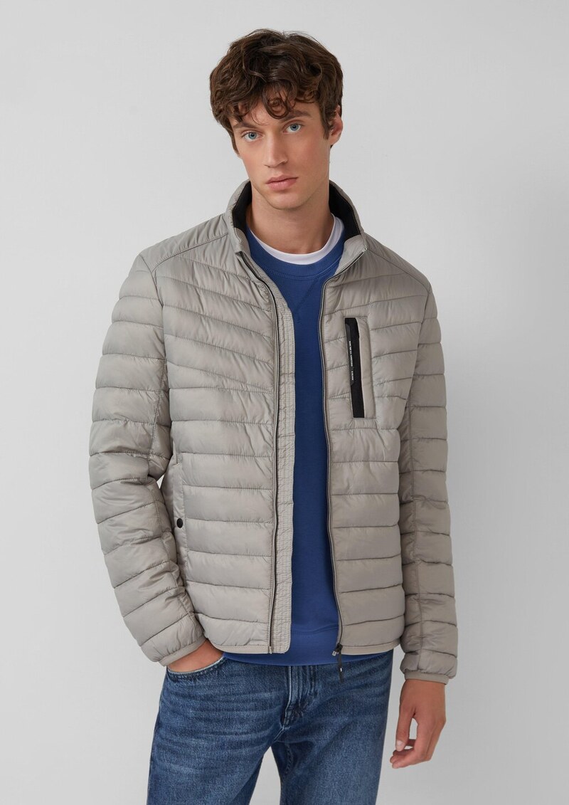 Leichte Steppjacke mit sportiven Kontrastdetails | 360° Circular Vision