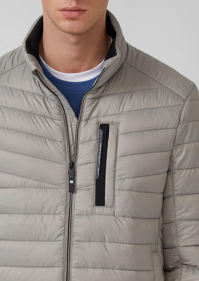 Leichte Steppjacke mit sportiven Kontrastdetails | 360° Circular Vision