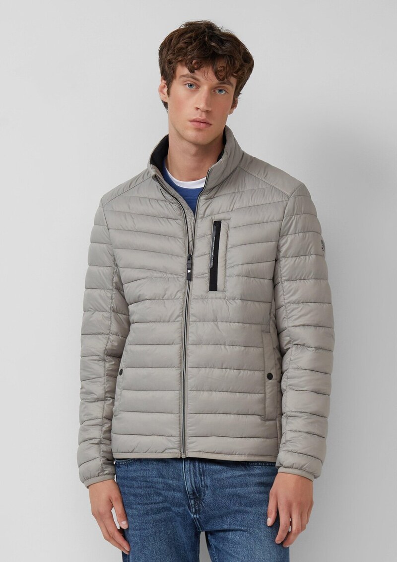 Leichte Steppjacke mit sportiven Kontrastdetails | 360° Circular Vision