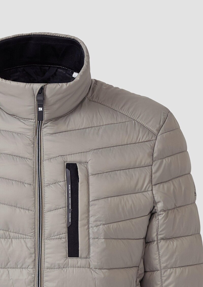 Leichte Steppjacke mit sportiven Kontrastdetails | 360° Circular Vision