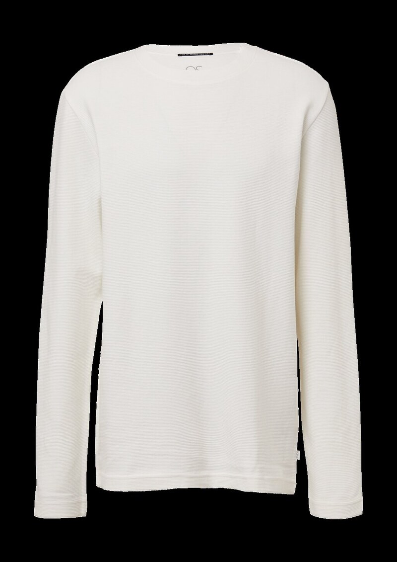 Longsleeve aus Strukturware