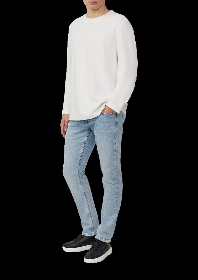 Longsleeve aus Strukturware