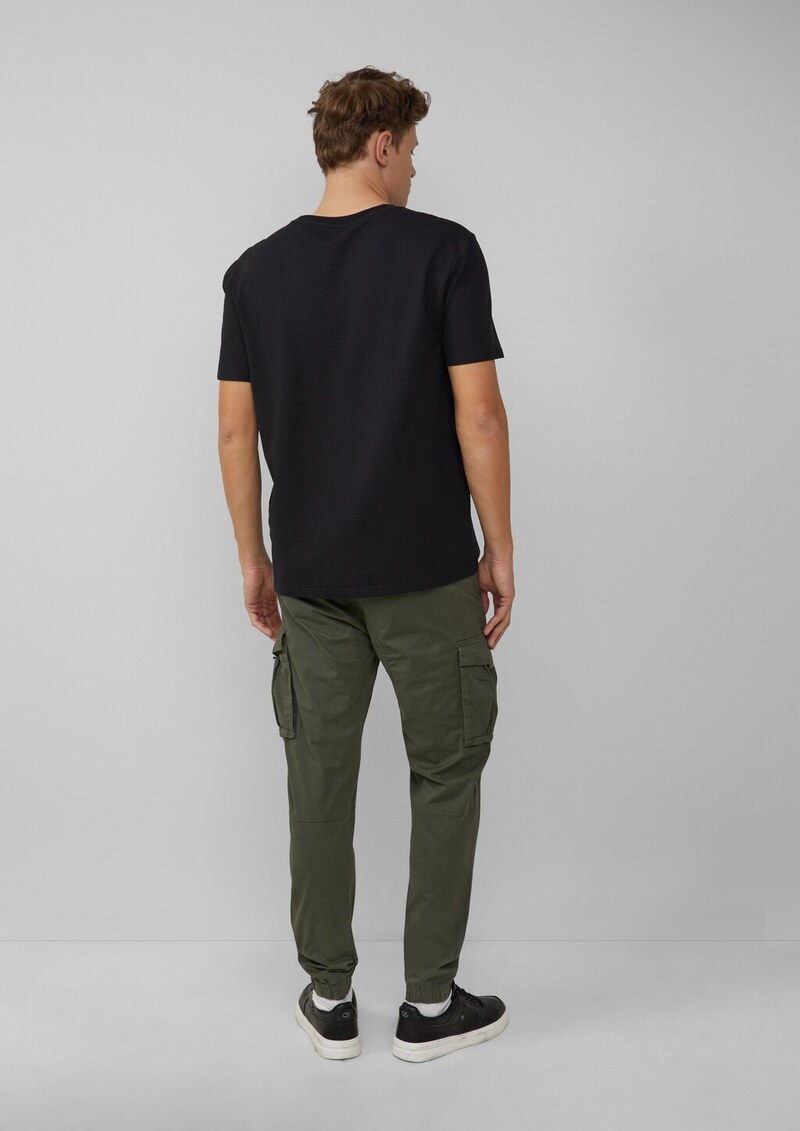 T-Shirt aus Strukturware