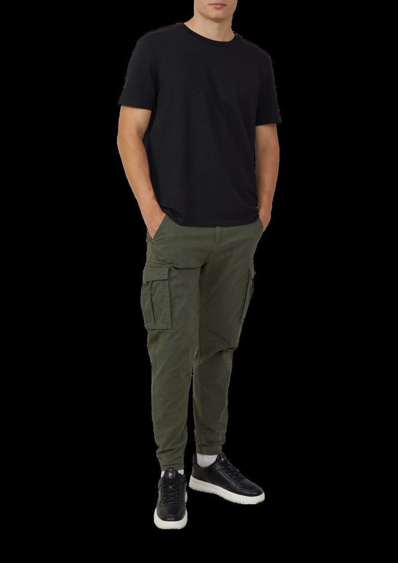 T-Shirt aus Strukturware