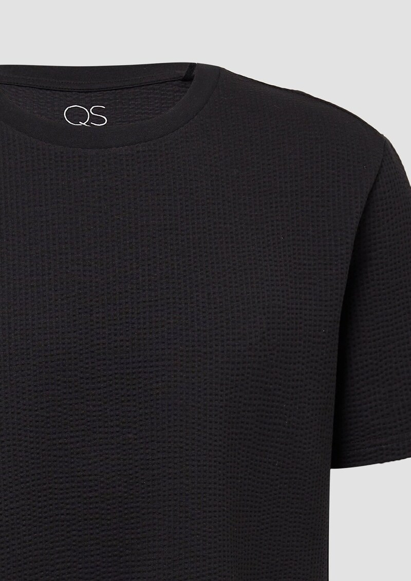 T-Shirt aus Strukturware