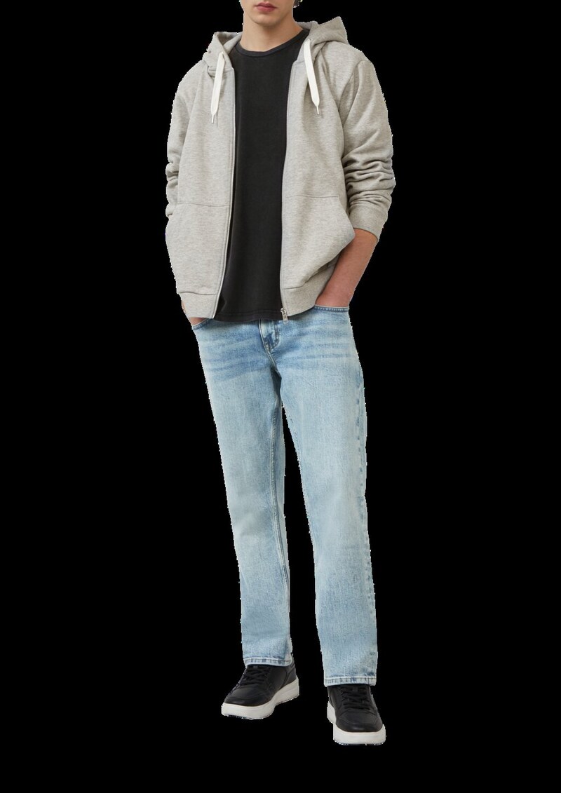 Gewaschenes Basic-T-Shirt aus weichem Heavy Jersey