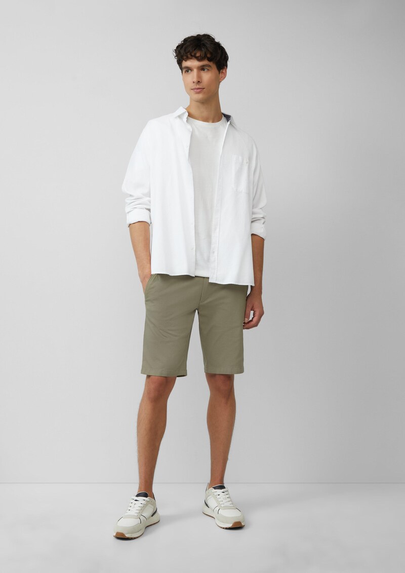 Austin: Strukturierte Bermuda im Slim Fit