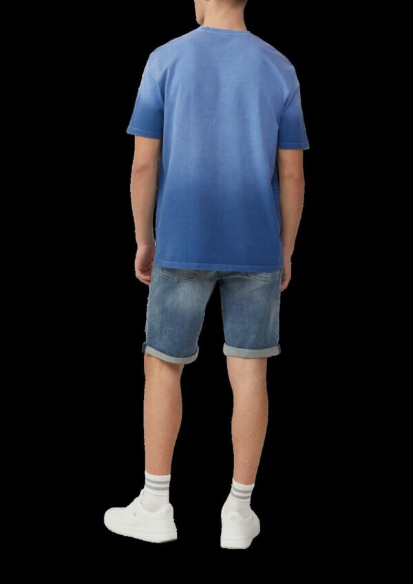 T-Shirt mit Farbverlauf und Artwork