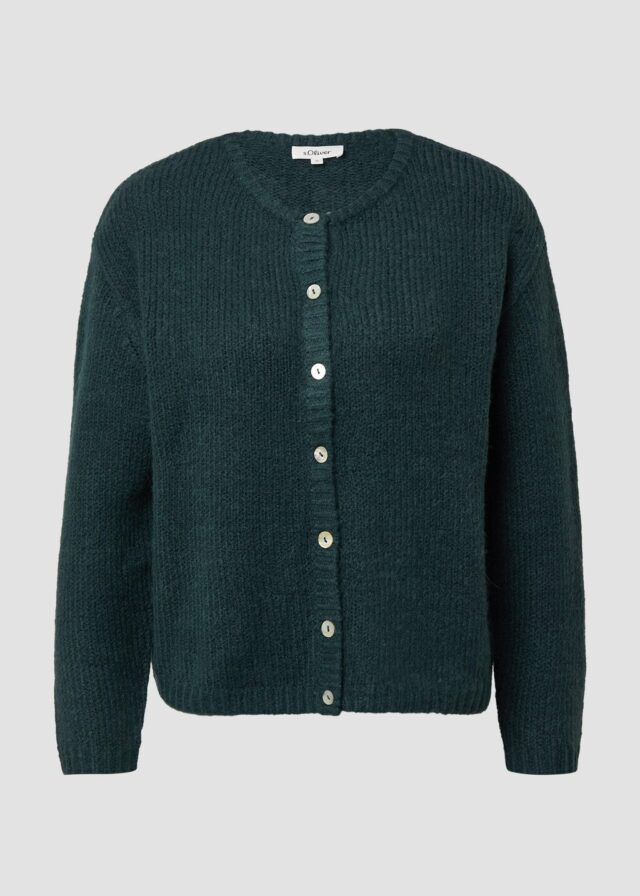 Weiche Strickjacke aus Alpakamix