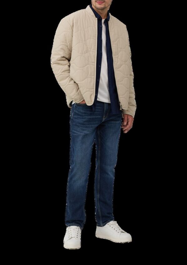 Regular Fit: Cordhemd in Streifenoptik mit aufgesetzter Tasche