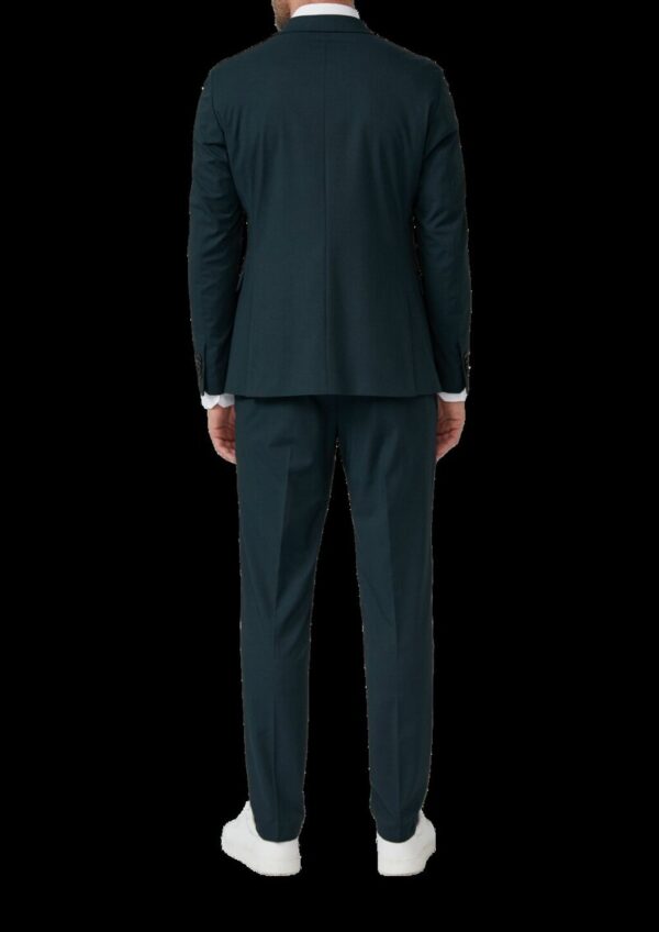 s.O PURE: Sakko aus meliertem Stretch-Twill