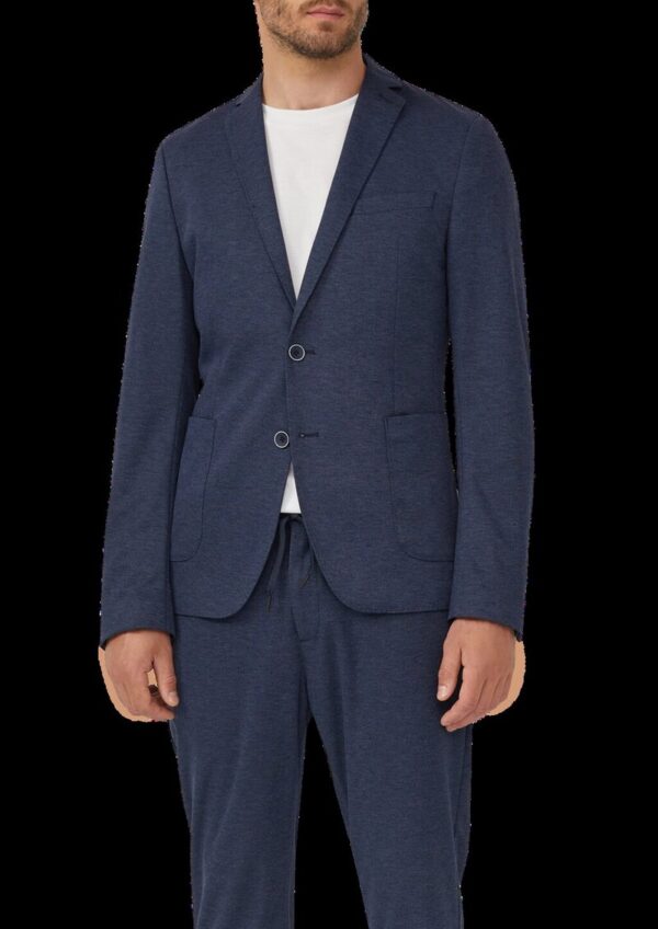 s.O JOGG: Sakko aus meliertem Piqué-Jersey