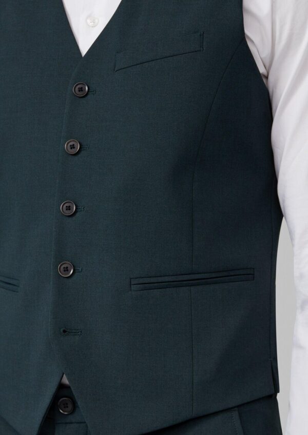 s.O PURE: Weste aus meliertem Stretch-Twill