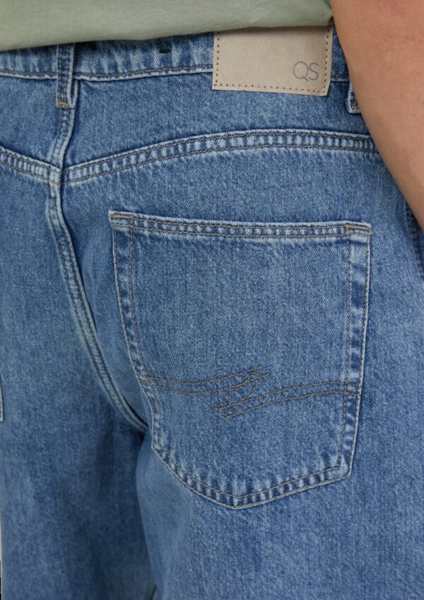 Denim-Shorts / Loose Fit / Mid Rise / Wide Leg