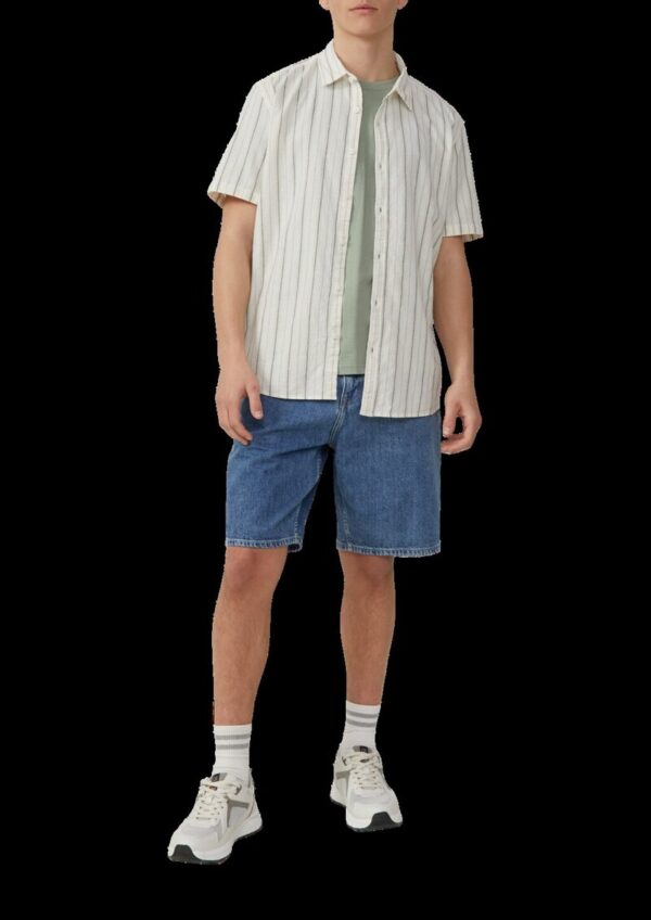 Denim-Shorts / Loose Fit / Mid Rise / Wide Leg