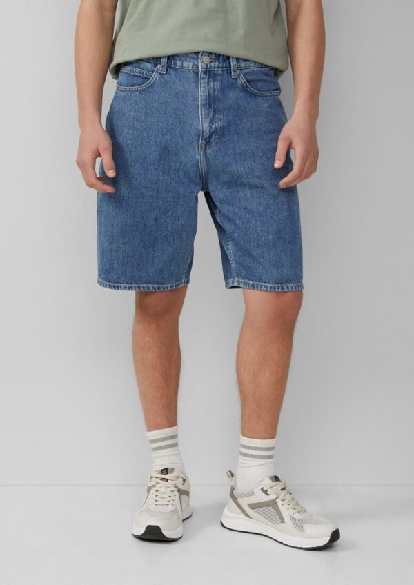 Denim-Shorts / Loose Fit / Mid Rise / Wide Leg