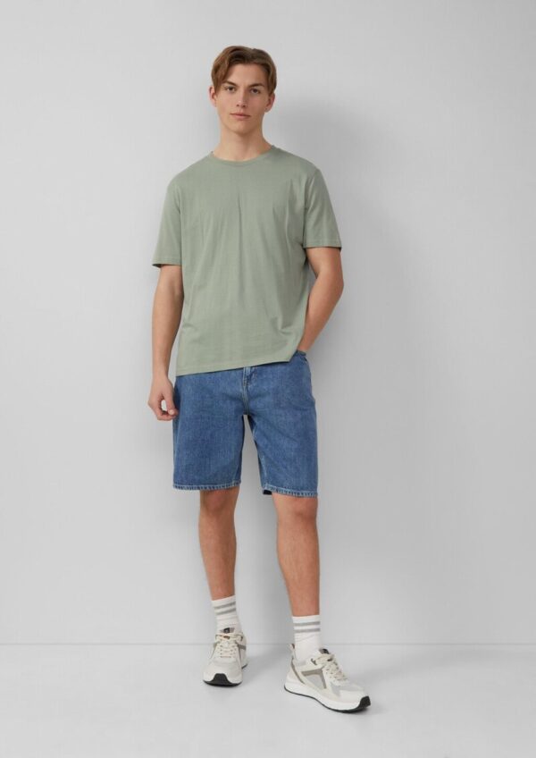 Denim-Shorts / Loose Fit / Mid Rise / Wide Leg