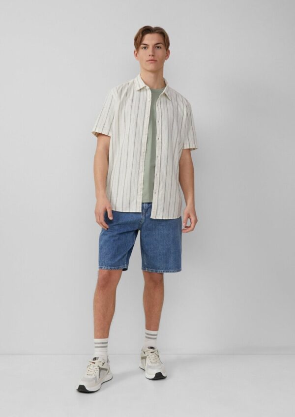 Denim-Shorts / Loose Fit / Mid Rise / Wide Leg