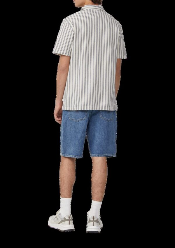 Resort Fit: Hemd mit Strukturstreifen