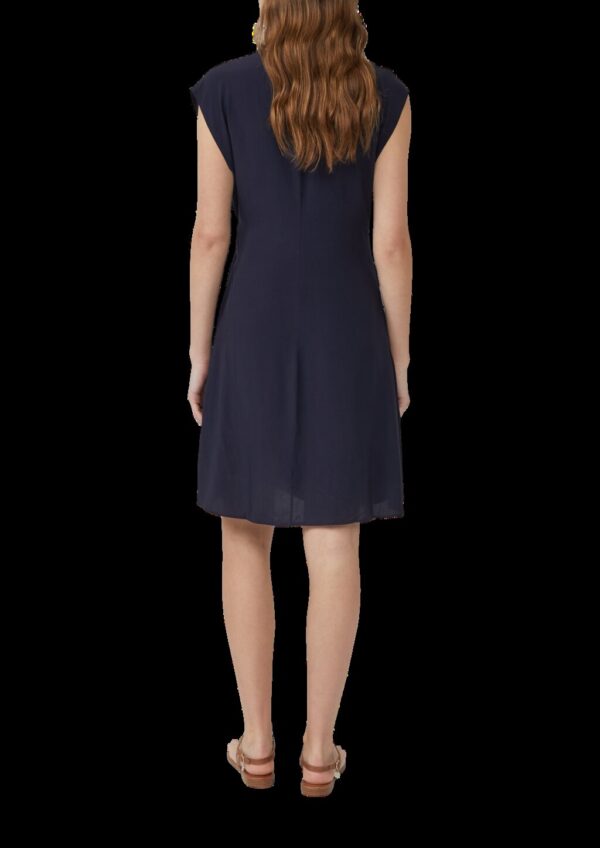 Kurzes Wickelkleid im Relaxed Fit aus Viskose