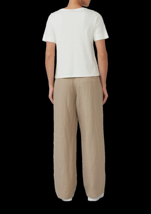 T-Shirt aus Interlockjersey mit Frontprint