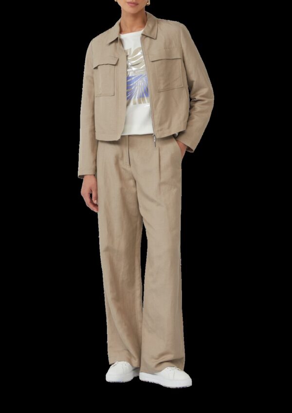 T-Shirt aus Interlockjersey mit Frontprint